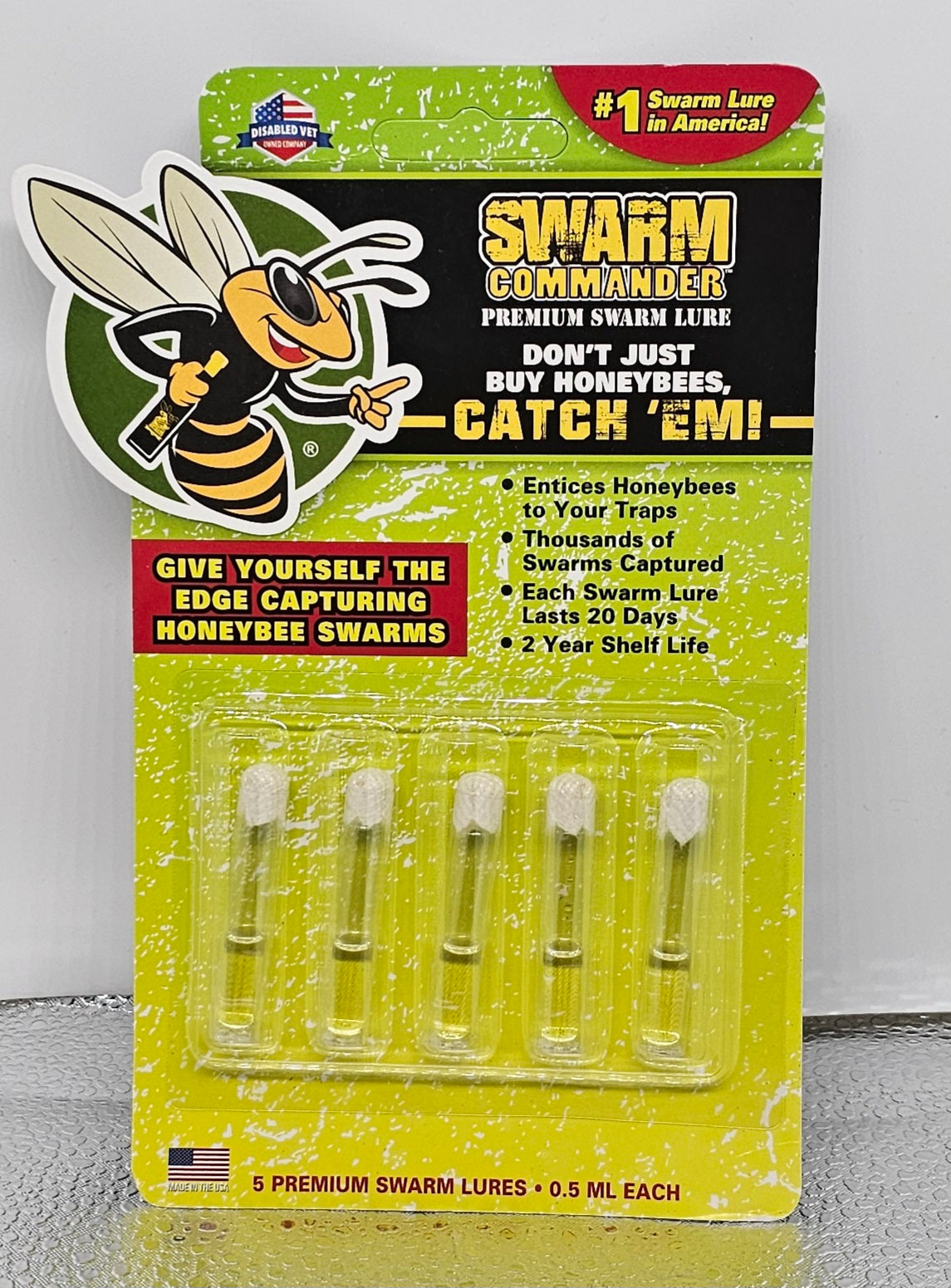 Swarm Commander Swarm Lure Vials 5 Vials